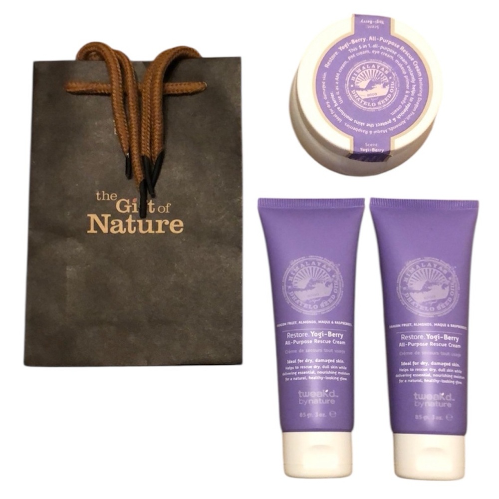 Tweak’d by nature rescue cream 3 pc set
